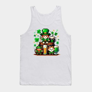 ST Patrick Day Green Tank Top